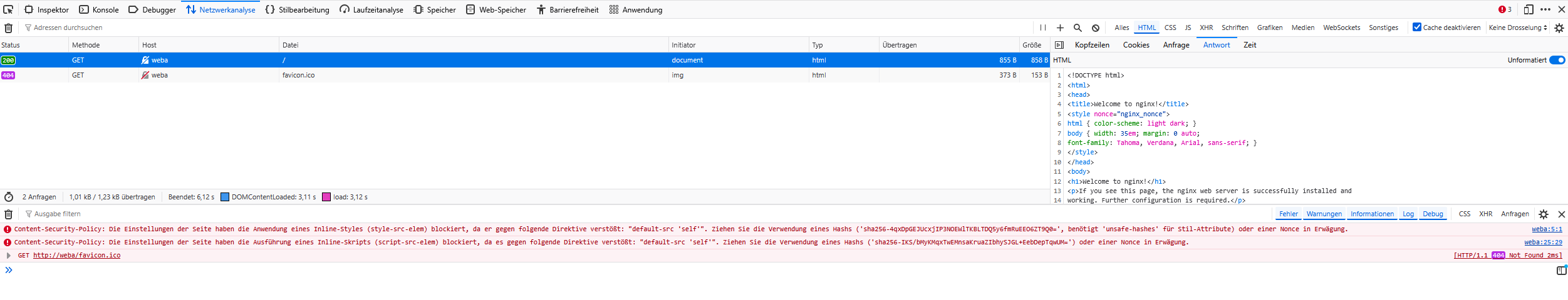 firefox debug-console
